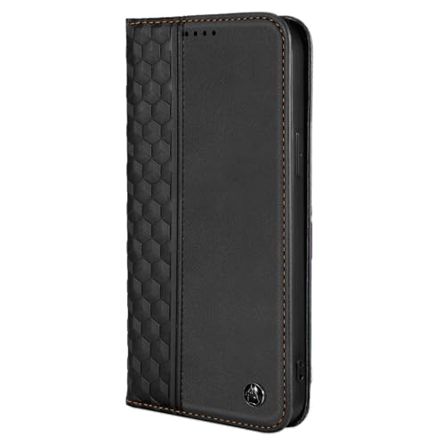 Wallet Case for Samsung Galaxy S26 5G 6.3 inch 2026 - PU Leather Flip Cover with Card Holder Slots, Strong Magnetic Folio Kickstand Phone Case, Black - color: Black, size: Samsung Galaxy S26 6.3"