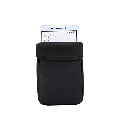 ZORSOME for iPhone 11 Pro Max,XS Max,8 7 6 6s Plus Phone Bag, Universal Neoprene Shockproof Pouch Sleeve Case for Samsung Galaxy S25,S24,S23 Plus,Note 20 10,S20,S20 5G Black - size: 6.0 inch