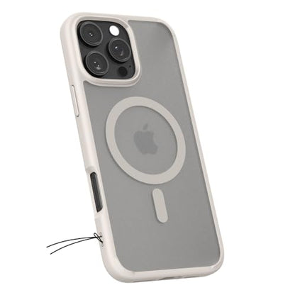 Spigen for iPhone 16 Pro Case, Ultra Hybrid MagFit [Anti-Yellowing] [Compatible with Magsafe] - Frost Natural Titanium - color: Frost Natural Titanium, size: iPhone 16 Pro