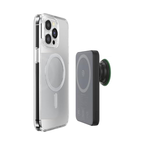 PopSockets PowerPack Phone Charger with MagSafe- Storied Shelves - color: Storied Shelves