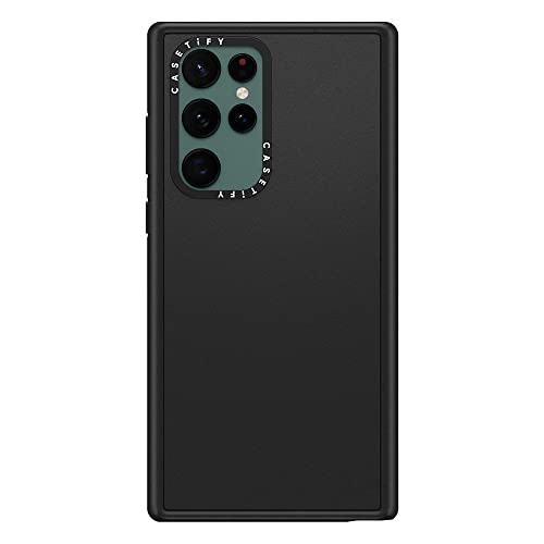 CASETiFY for Galaxy S22 Ultra Case - Impact Matte Black | 6.6 ft. Drop Protection | Matte Black - color: Matte Black, size: Galaxy S22 Ultra (6.8")