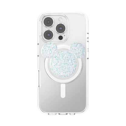 PopSockets Phone Grip for MagSafe, Magnetic Holder- Mickey Ears White - color: Earridescent Mickey White, style: MagSafe