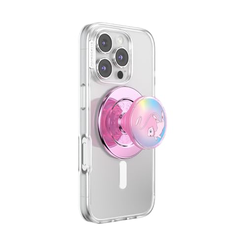 PopSockets Phone Grip for MagSafe, Magnetic Holder- Mew Whimsy - color: Mew Whimsy, style: MagSafe