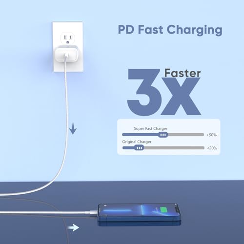 iPhone 14 Charger Fast Charging,Fast Charger iPhone 2Pack 10Foot Extra Long - color: Woven-10FT