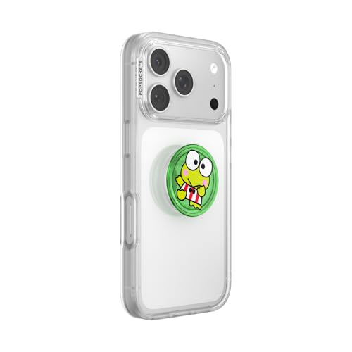 PopSockets Adhesive Phone Grip, Holder- Dancing Keroppi - color: Dancing Keroppi Adhesive, style: Adhesive