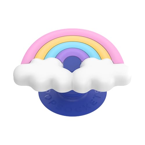 PopSockets Adhesive Phone Grip, Holder- Rainbow Pop - color: PopOut Rainbow, style: Adhesive