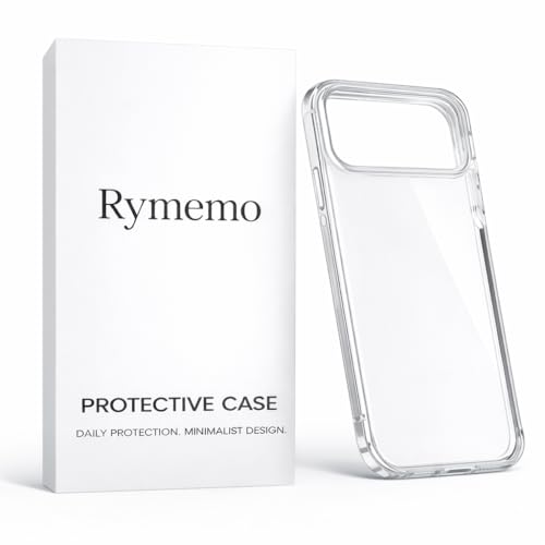 Clear Case for iPhone 17 Pro, Slim Transparent TPU Phone Case, Anti-Yellow Scratch Resistant Shockproof Protective Cover with Comfortable Grip