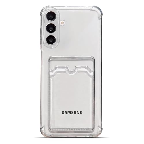 Tuokiou Clear Wallet Phone Case for Samsung Galaxy S26, Upgrade Card Slot Case, Slim Fit Protective Soft TPU Shockproof Wallet Case with Cute Card Holder Pocket for Galaxy S26 (Black) - color: Black, size: Samsung Galaxy S26