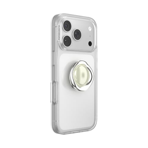 PopSockets Adhesive Phone Grip, Holder- Eye Silver - color: Eye of the Beholder Silver Adhesive, style: Adhesive