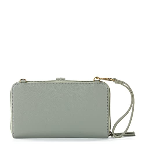 The Sak Iris Smartphone Crossbody Purse - Small Women's Cellphone Bag & Wallet For Everyday- Convertible Wristlet With Zipper | Fits Most Smartphones, Card Slots & Zip Pocket, Detachable Wristlet & Crossbody Straps, Hands-Free for Travel & Errands - color