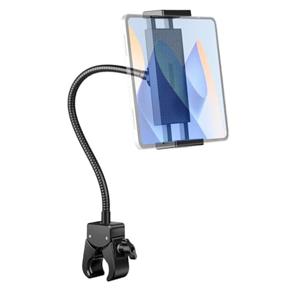 Gooseneck Tablet Holder, iPad Holder for Stroller, 4.7-12.9" Devices