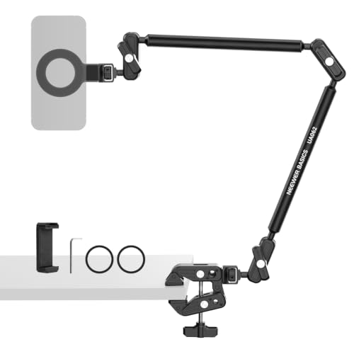NEEWER Basics Magic Arm with Desk Clamp for Phone Webcam Camera Mic, UA062