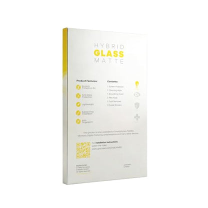 upscreen Matte Screen Protector Glass Film for Touchscreen PCs with 2.8 inch (7.1 cm) [44 mm x 58.2 mm, 4:3] - Anti-Glare, 9H Glass Protection