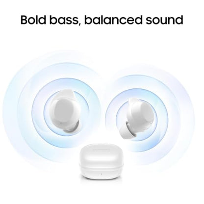 Samsung Galaxy Buds Core SM-R410 (2025) | Latin American Stock | Bluetooth 5.4 | Active Noise Cancelation | up to 35h Continuous Music Playblack - (White) - color: White