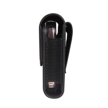 PU Leather Belt Clip Case Cell Phone Holster Pouch Holder for Moto G Power 2026 2025 2024 G Stylus 5G G Play Samsung Galaxy S25 Ultra S24 Ultra S23 Ultra A16 A05 A14 iPhone 16 Pro Max BLU G64L (Black) - color: Black