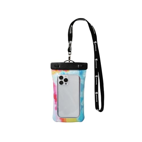 geckobrands Float Phone Dry Bag - Waterproof & Floating Phone Pouch – Fits Most iPhone and Samsung Galaxy Models