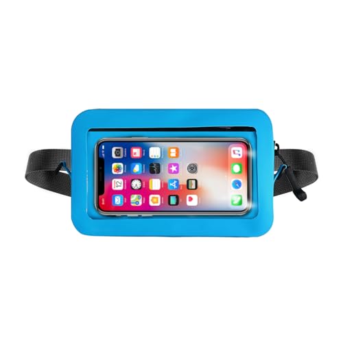 THURSO SURF Waterproof Dry Pouch with Responsive Touch Screen 1L (Bright Blue) - color: Bright Blue