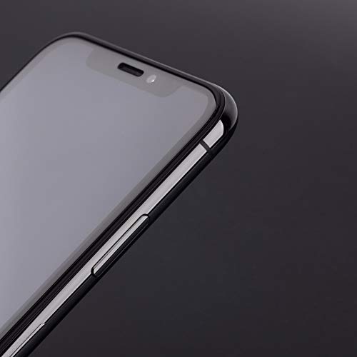 IFLASH iPhone XR, iPhone 11 Full Coverage Glass Screen Protector, [2 Pack] Full Cover Tempered Glass Screen Protector For Apple iPhone 11 / XR 6.1” Inch 2018 2019 – Face ID/Bubble Free –Black - color: iPhone XR 6.1" (Black)