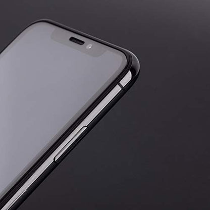 IFLASH iPhone XS Max, iPhone 11 Pro Max Full Coverage Glass Screen Protector, [2 Pack] Full Cover Tempered Glass Screen Protector For Apple iPhone 11 Pro Max/XS Max 6.5” – Bubble Free – Black - color: iPhone XS Max 6.5" (Black)