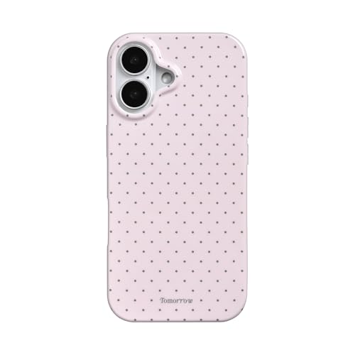inewateri for iPhone 17 Case Cute Polka Dot Aesthetics Soft TPU Case-Pink | Fashion Simple Girls Women Cover for iPhone 17 Slim Protection Case - color: Pink, size: iPhone 17