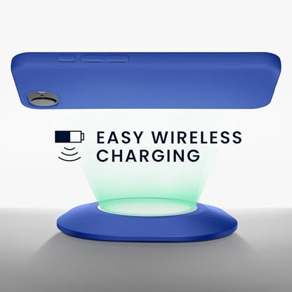kwmobile Case Compatible with Apple iPhone 17e / iPhone 16e Case - Soft Slim Protective TPU Silicone Cover - Baltic Blue - color: Baltic Blue