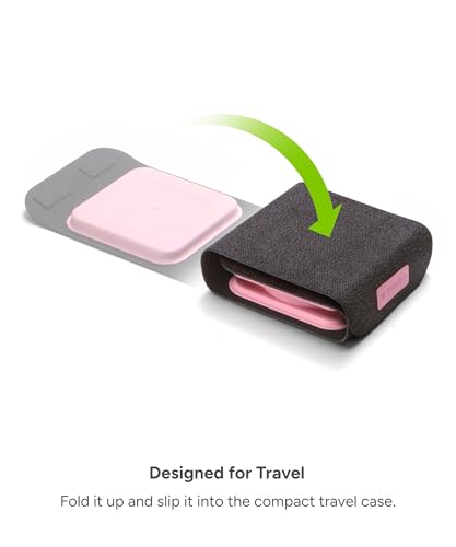 Mophie 3-in-1 Travel Charger with MagSafe - Portable Wireless Charging Hub - color: Cherry Blossom Pink, style: Gen 2
