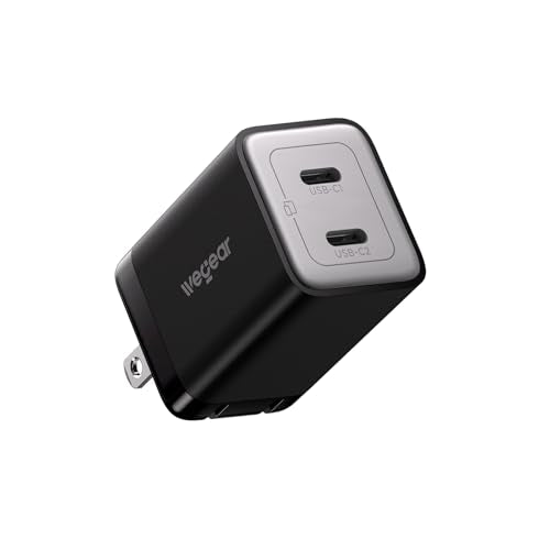 wegear 45W Dual USB-C GaN Fast Charger