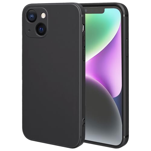 FanTEK Phone Case Compatible with iPhone 14 Plus Case, Anti-Scratch & Fingerprint Phone Case Protective Cover, Matte Black - size: iPhone 14 Plus