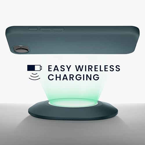 kwmobile Case Compatible with Apple iPhone 17e / iPhone 16e Case - Soft Slim Protective TPU Silicone Cover - Dark Slate - color: Dark Slate