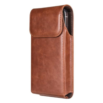 Phone Case Belt Clip Waist Pouch Holster Smartphone Belt Sleeve (Brown) - color: Brown