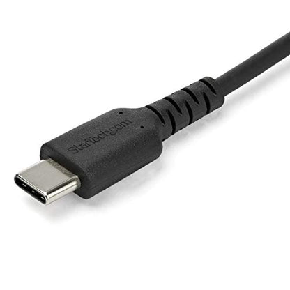 StarTech 3.3ft/1m USB-A to USB-C Cable, Black, 3A, USB 2.0 - size: 3 ft / 1 m, style: black