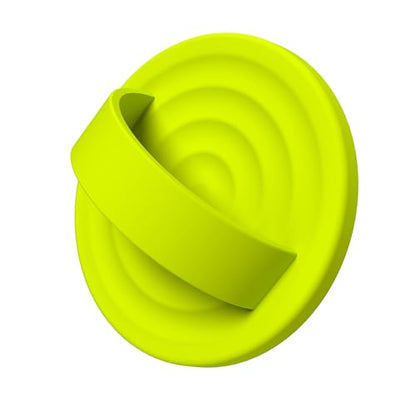 Magnetic Phone Grip for MagSafe, Silicone Ring Grip, Neon Yellow - color: Neon Yellow