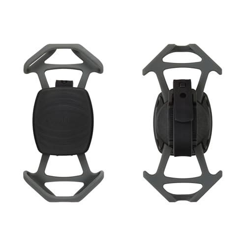 Nite Ize Wraptor Rotating Smartphone Bar Mount - Universal Cell Phone Holder for Bikes, Carts & Strollers - 360-Degree Rotation - Secure Hold on Rough Terrain - Handlebar & Stem Mount