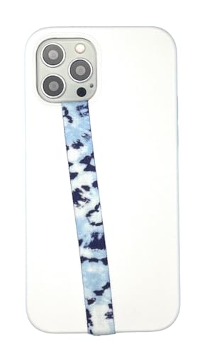 Full-Hand Elastic Phone Strap/Grip, for Comfort & Convenience, Multi-Position Adjustable with Easy On/Off Secure Authentic Hook & Loop Closures, Flexible, No Adhesives, (Tie Dye)