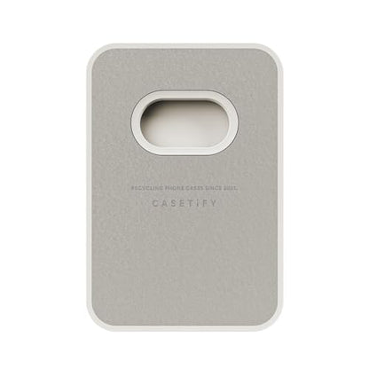 CASETiFY Snappy Ripple Wallet [Campatible with Magsafe] - White - color: White