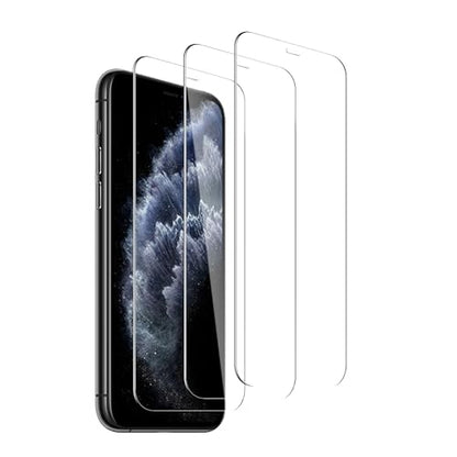 3 Pack Tempered Glass Screen Protector for iPhone 11 Pro/iPhone Xs/iPhone X, 9H Hardness, Scratch Resistant, HD Clear, Case Friendly, Easy Install - size: iPhone 11 Pro/iPhone Xs/iPhone X