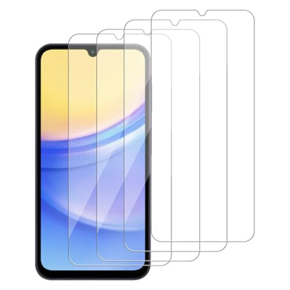 4 Pack Glass Screen Protector Compatible for Samsung Galaxy A16 5G | SM-A166P A166U A166B A166E A166W[9H Hardness]-HD Screen Tempered Glass, Scratch Resistant,[Case Friendly] [Bubble Free] - size: Galaxy A16 5G