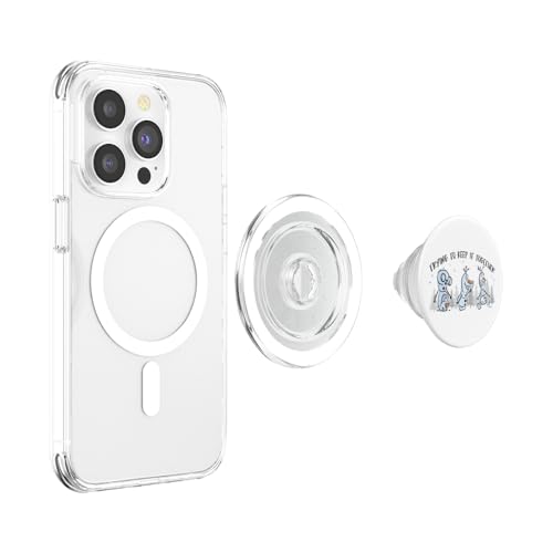 Frozen - Olaf Trying To Keep It Together PopSockets PopGrip for MagSafe - style: Magnetic PopGrip