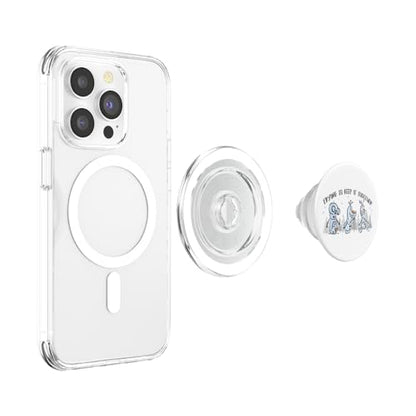 Frozen - Olaf Trying To Keep It Together PopSockets PopGrip for MagSafe - style: Magnetic PopGrip