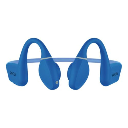 Raycon Bone Conduction Headphones - Open Ear Running Headphones & Bluetooth Earbuds, Sweat & Water-Resistant with Mic - color: Blue