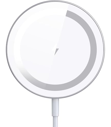for Mag-Safe Charger, Magnetic Wireless Charger, Silver - color: Silver
