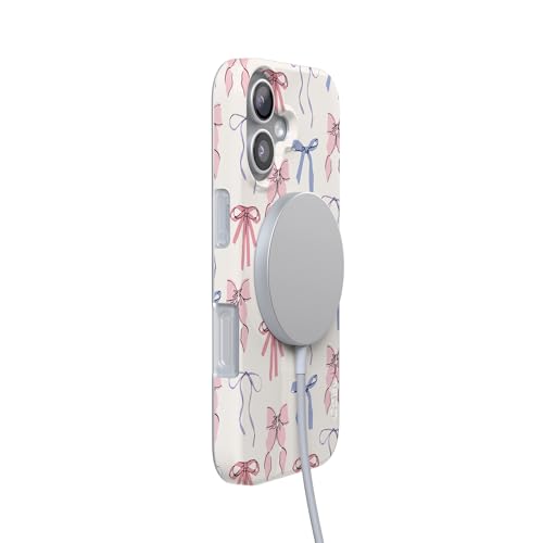 Casely iPhone 17 Case | Coquette Girlie | Pastel Bows | Compatible with MagSafe | Classic Ultra Slim Design - color: Coquette Girlie | Pastel Bows