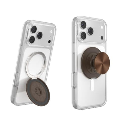 PopSockets Kick-Out Grip for MagSafe, Kickstand- Cocoa - color: Cocoa, style: MagSafe Kick-Out