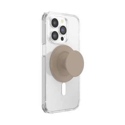 PopSockets Phone Grip for MagSafe, Magnetic Holder- Soft Touch Latte - color: Soft Touch Latte