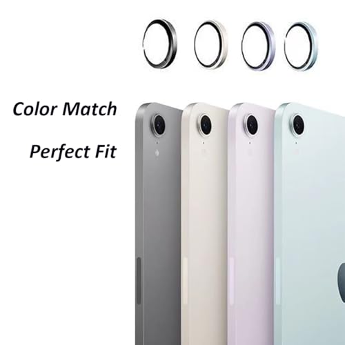 For iPad Air 13 & 11 Inch Camera Lens Protector Tempered Glass (M4) 2026 / 7th (M3) 2025 / 6th (M2) 2024- 2 Packs -Compatible with iPad 11th A16,iPad Mini 7 / Mini 6, iPad Air 2020/2022,iPad 10th Gen-Blue - color: Blue
