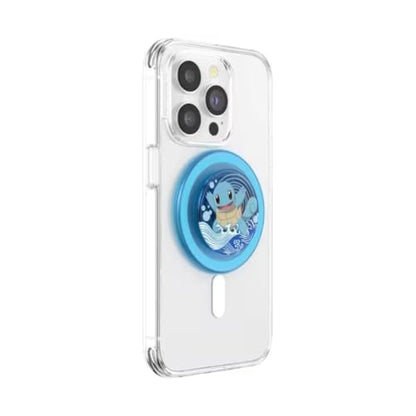 PopSockets Phone Grip for MagSafe, Magnetic Holder- Squirtle Water - color: Squirtle Water, style: MagSafe
