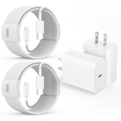 iPhone 14 Charger Fast Charging,Fast Charger iPhone 2Pack 10Foot Extra Long - color: Woven-10FT
