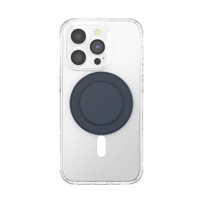 PopSockets Phone Grip for MagSafe, Magnetic Holder- Soft Touch Navy - color: Soft Touch Navy, style: MagSafe