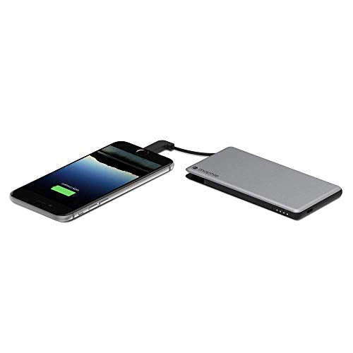 Mophie powerstation Plus Mini - External Battery with Built in cables for Smartphones - Space Gray