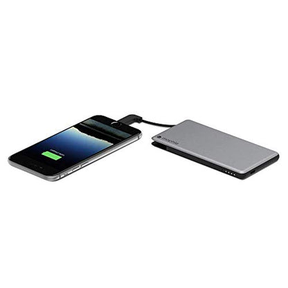 Mophie powerstation Plus Mini - External Battery with Built in cables for Smartphones - Space Gray